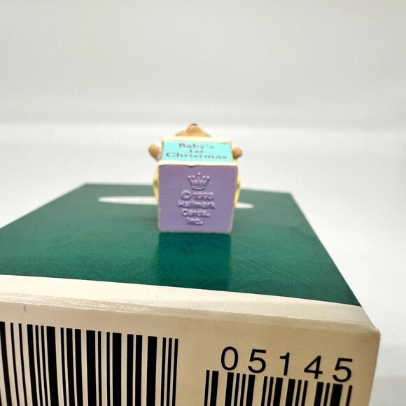 Hallmark Keepsake Baby's First Christmas Miniature Christmas 1993 Ornament - Picture 9 of 10